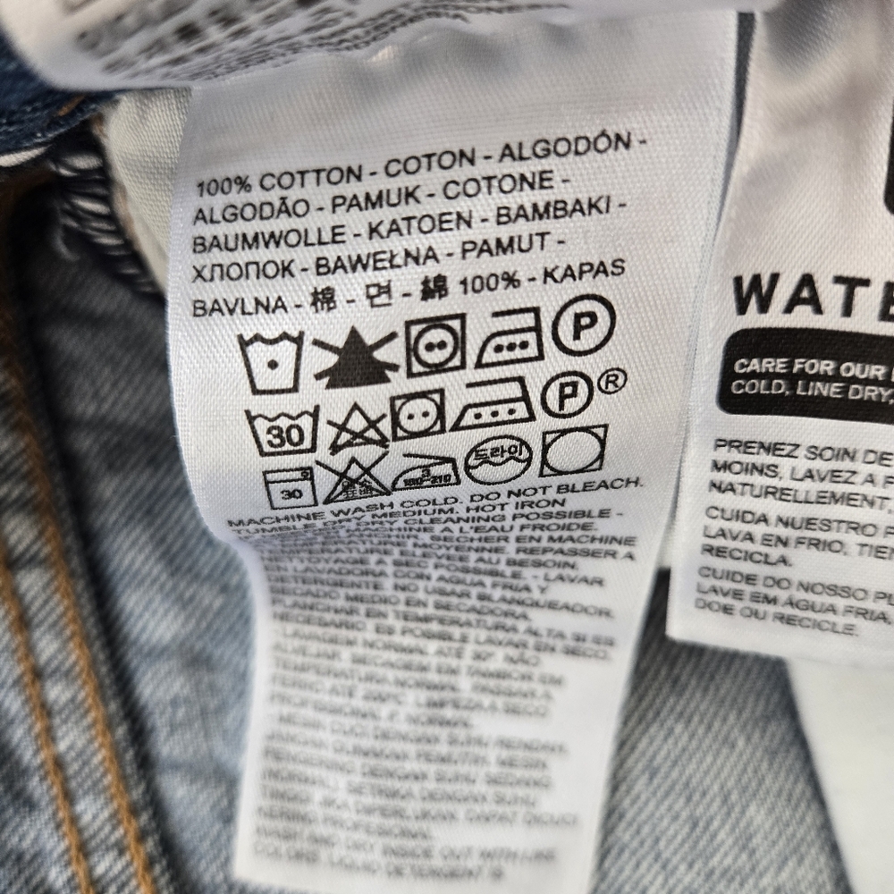 Levi's Wedgie Icon Fit Jeans, Size 26, Light Wash - Picture 8 of 13